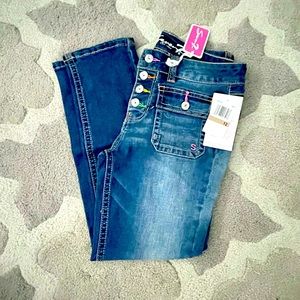 NWT Seven7 Capri/ Crop Skinny Jeans. Size 12